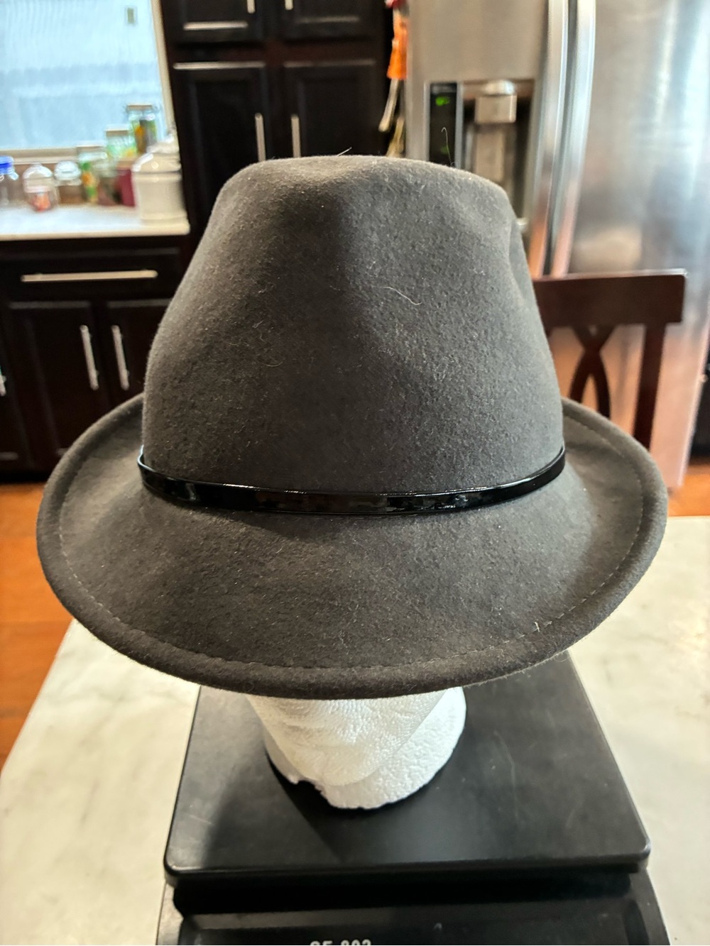 Vintage Scala AllWool Size Large Fedora Hat